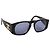 Gafas de sol acolchadas con logo CC en oro Chanel 01450 Negro Dorado