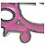 Orecchini in argento rosa con logo a forma di cuore di Christian Dior - vista 6