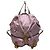 Mochila de nylon rosa con logo Prada