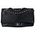 2.55 Borsa a spalla in pelle embossata Chanel 31 Rue Cambon Nero