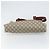 Borsa tote in PVC beige e oro della linea Sherry GG Plus Supreme di GUCCI Auth ka2201 D'oro - vista 9