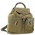 Bamboo Zaino in Bambù GUCCI Camoscio Khaki Oro 003 58 0016 Auth BA9952 D'oro Cachi