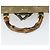 Bamboo Zaino in Bambù GUCCI Camoscio Khaki Oro 003 58 0016 Auth BA9952 D'oro Cachi - vista 7