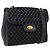 BALLY Borsa a Spalla Pelle Camoscio Nero Oro Auth 171410 D'oro