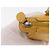 Borsa a spalla in pelle Christian Dior gialla argento autentica bs33120 Giallo - vista 15