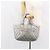 CHANEL Bolsa Tote Cocoon Lona Recubierta Plata CC Auth bs33124 - vista 24