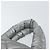 CHANEL Bolsa Tote Cocoon Lona Recubierta Plata CC Auth bs33124 - vista 8