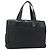 PRADA Borsa a mano in nylon nero argento Auth 170309