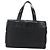 PRADA Borsa a mano in nylon nero argento Auth 170309 - vista 13