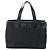 PRADA Borsa a mano in nylon nero argento Auth 170309 - vista 2