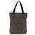 Borsa Tote GG Canvas Gucci Nera Argento 019 0401 Auth ep13216 Nero - vista 3