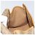 Gucci Borsa a spalla Micro GG Supreme in PVC Beige Oro Auth BA10076 D'oro - vista 18
