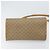 Gucci Borsa a spalla Micro GG Supreme in PVC Beige Oro Auth BA10076 D'oro - vista 9