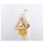 LOUIS VUITTON Bolsa de Accesorios Motto Monogram Vernis Gris M91030 LV Auth bs33023 - vista 22