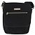 Borsa a spalla in nylon nero e argento autentica BURBERRY bs32780 - vista 13