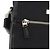 Borsa a spalla in nylon nero e argento autentica BURBERRY bs32780 - vista 18