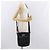 Borsa a spalla in nylon nero e argento autentica BURBERRY bs32780 - vista 22
