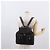 Zaino in suede Gucci Bamboo blu navy oro 003 2058 0016 Auth 166631 - vista 26