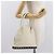 SAINT LAURENT Borsa a mano in pelle bianca Auth 169261V Bianco - vista 22