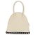 SAINT LAURENT Borsa a mano in pelle bianca Auth 169261V Bianco - vista 3