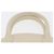 SAINT LAURENT Borsa a mano in pelle bianca Auth 169261V Bianco - vista 9