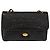 BALLY Borsa a Spalla con Catena Pelle Lucida Nera Oro Auth bs33141 Nero D'oro - vista 13