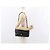 BALLY Borsa a Spalla con Catena Pelle Lucida Nera Oro Auth bs33141 Nero D'oro - vista 25