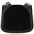 Borsa a Spalla Gancini in Pelle Scamosciata Nera e Oro Salvatore Ferragamo Auth 163457 Nero D'oro - vista 3