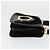 Borsa a Spalla Gancini in Pelle Scamosciata Nera e Oro Salvatore Ferragamo Auth 163457 Nero D'oro - vista 4