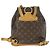 LOUIS VUITTON Monogram Montsouris MM Rucksack M51136 LV Auth BA9729 Monogramm - Ansicht 2