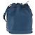 LOUIS VUITTON Bolsa de Hombro Epi Noe Azul Toledo M44005 LV Auth ep13154