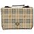 Borsa a mano Burberrys Nova Check PVC 2 vie Beige Oro Auth 168170 D'oro - vista 13
