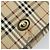 Borsa a mano Burberrys Nova Check PVC 2 vie Beige Oro Auth 168170 D'oro - vista 18