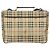 Borsa a mano Burberrys Nova Check PVC 2 vie Beige Oro Auth 168170 D'oro - vista 2