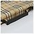 Borsa a mano Burberrys Nova Check PVC 2 vie Beige Oro Auth 168170 D'oro - vista 7