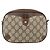 Sac Sherry Line GG Supreme Web de GUCCI en PVC Beige et Or 89 02 066 Auth ka2054 Doré - vue 2