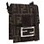 FENDI Zucca Canvas Schultertasche Schwarz Braun Silber Authentisch 149894V