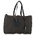 FENDI Zucchino Canvas Boston Tasche Braun Schwarz Auth bs32402