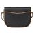 Borsa a spalla in tela a nido d'ape PVC nera e dorata Christian Dior Auth bs33115 - vista 3