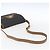 Borsa a spalla in tela a nido d'ape PVC nera e dorata Christian Dior Auth bs33115 - vista 7