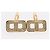 Accessori Christian Dior set di 3 in metallo tono oro Auth ka2086 - vista 9