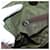 PRADA Borsa a mano in nylon verde Auth 170274 - vista 21