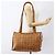 Borsa tote MCM Logogram Vicetos PVC Marrone Oro Auth 170393 D'oro - vista 22