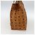 Borsa tote MCM Logogram Vicetos PVC Marrone Oro Auth 170393 D'oro - vista 4
