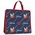 Borsa Tote GUCCI PVC Blu Navy Argento 605614 Auth 159842M