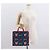 Borsa Tote GUCCI PVC Blu Navy Argento 605614 Auth 159842M - vista 20