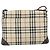 Borsa a spalla Nova Check in nylon beige e argento Auth ep13178 di BURBERRY - vista 2