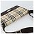 Borsa a spalla Nova Check in nylon beige e argento Auth ep13178 di BURBERRY - vista 6