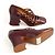 Chloé Tacchi bordeaux Bordò - vista 6