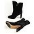 Autre Marque Botas negras Negro - vista 5
